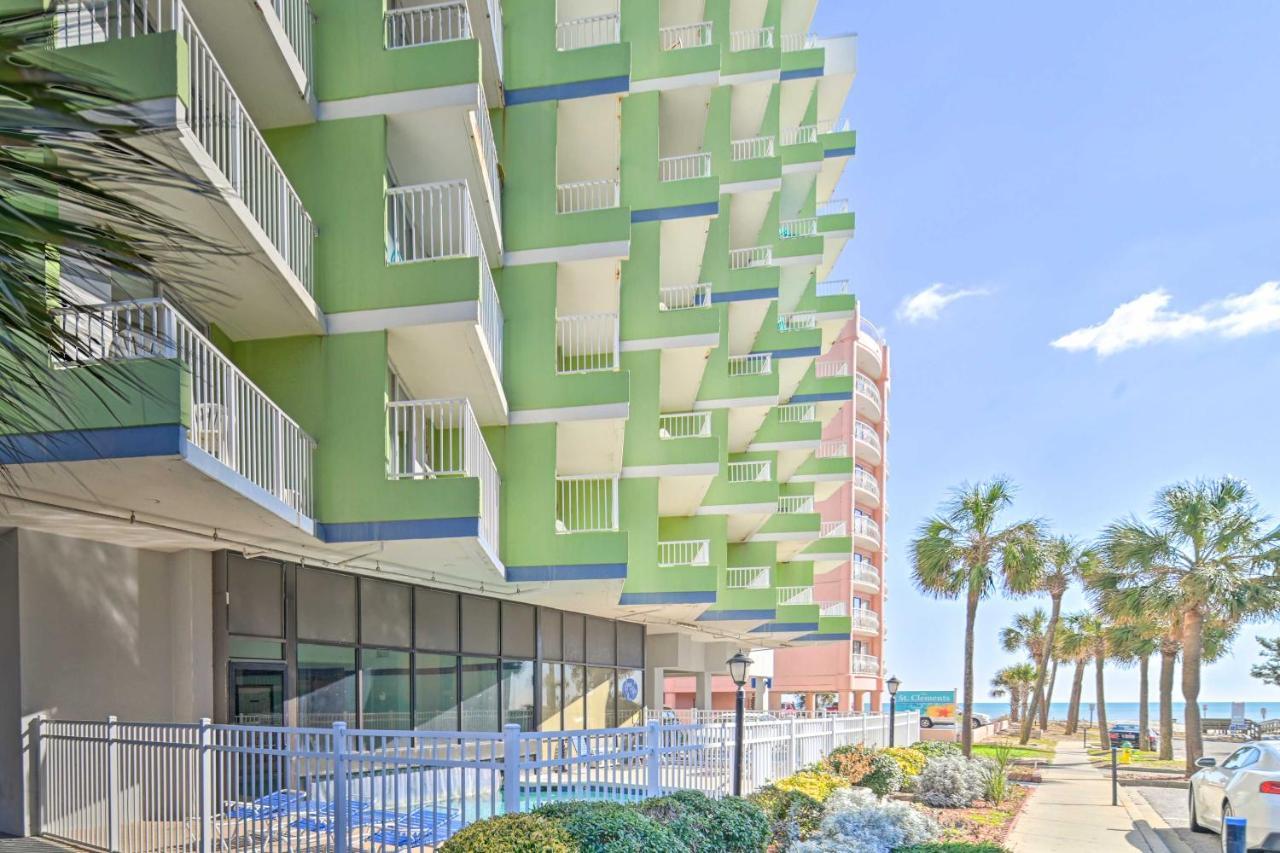 Beachfront Condo In Myrtle Beach With Pool Access Extérieur photo